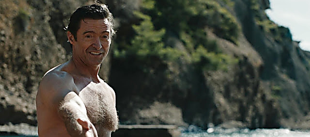 Hugh Jackman sexy shirtless scene February 11, 2023, 2am
