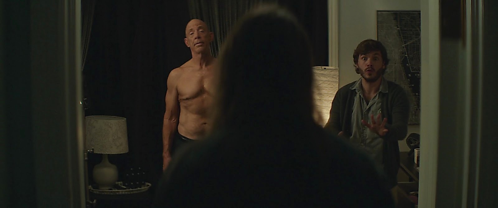 J K Simmons sexy shirtless scene March 25, 2017, 1pm