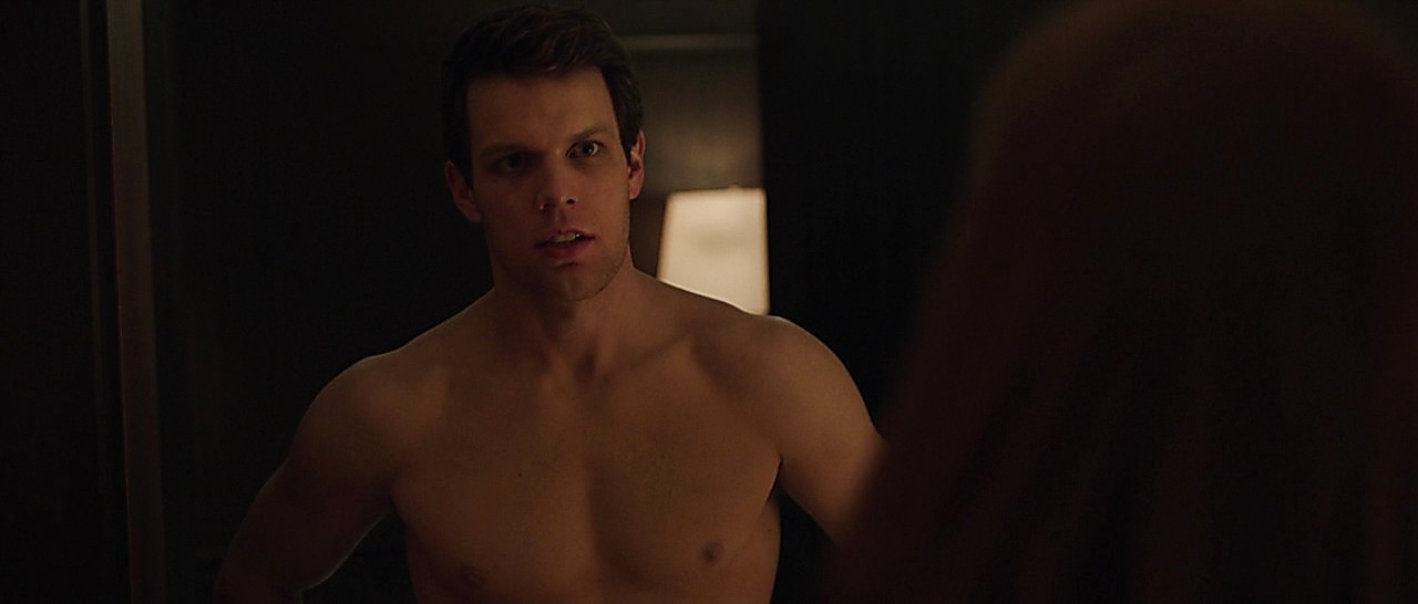 Jake Lacy sexy shirtless scene March 10, 2017, 12pm