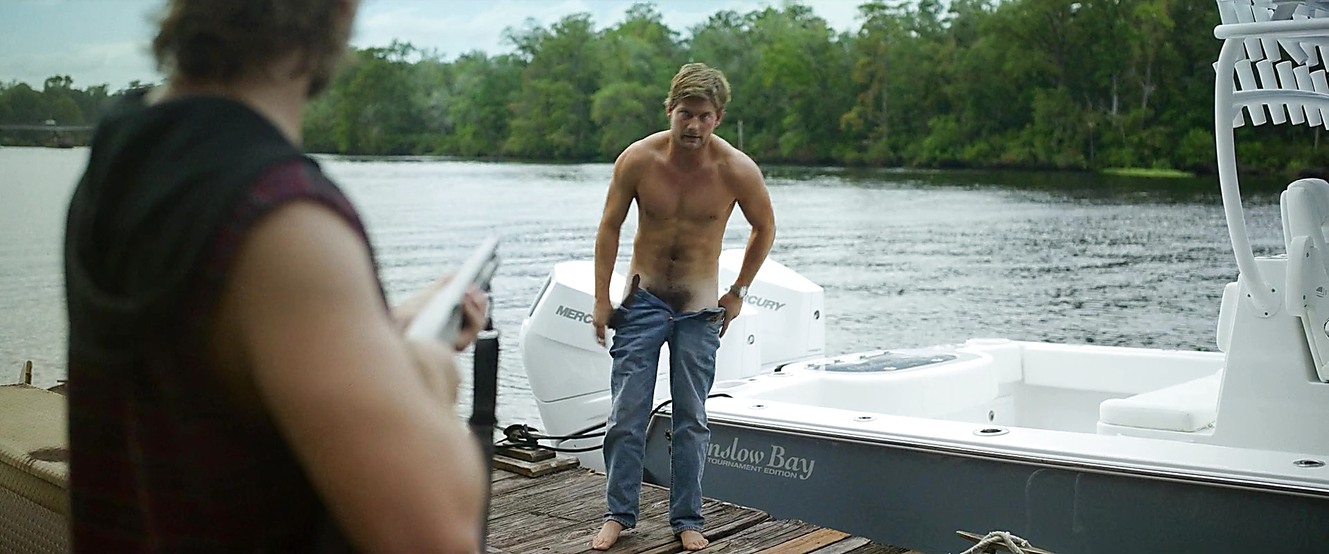 Jake Weary sexy shirtless scene June 19, 2025, 5am