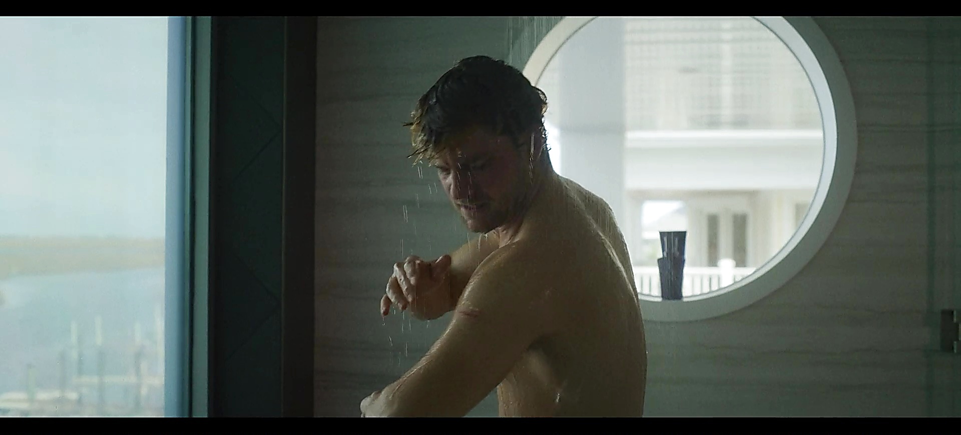 Jake Weary sexy shirtless scene June 19, 2025, 8am