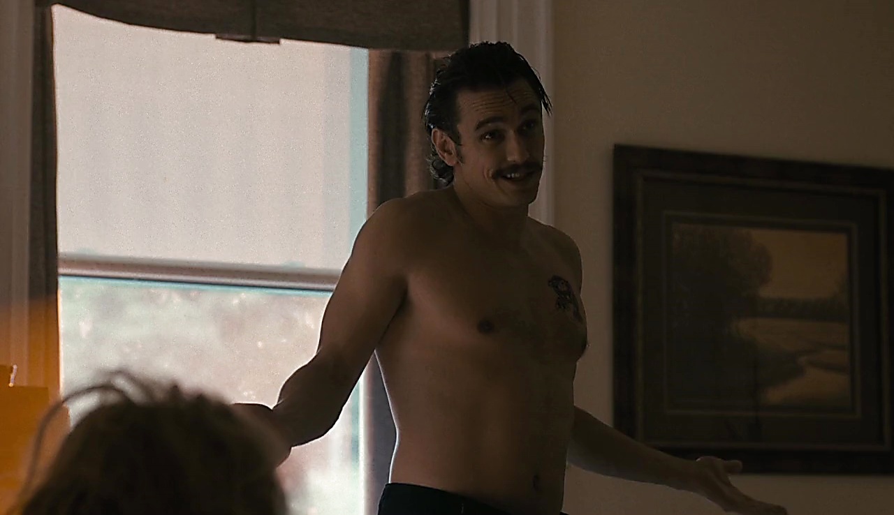 James Franco sexy shirtless scene October 25, 2017, 12pm