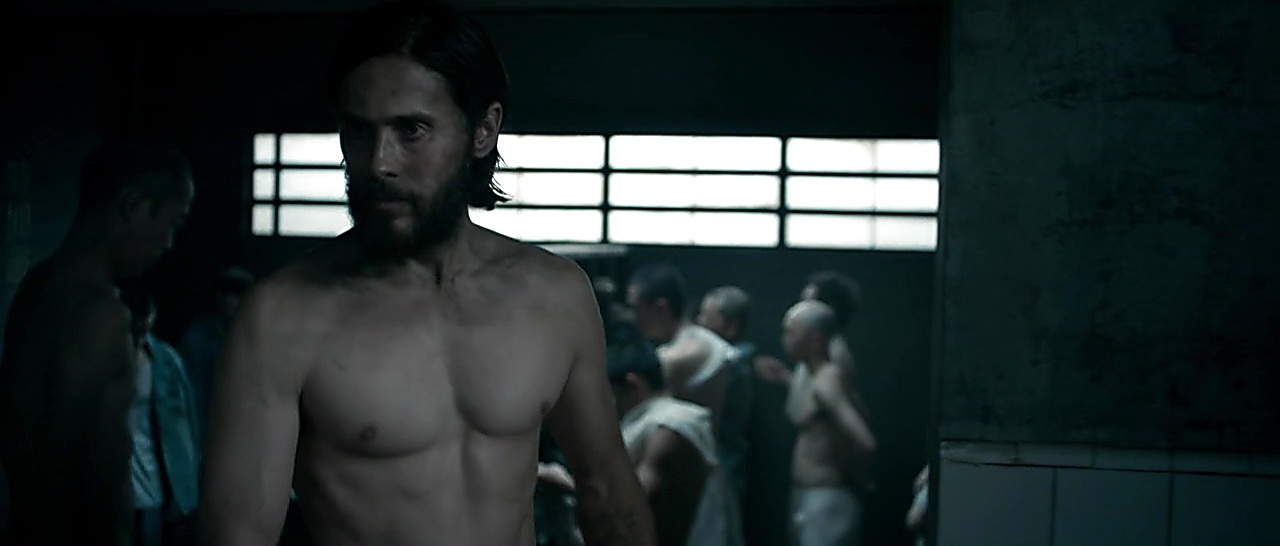 Jared Leto sexy shirtless scene March 9, 2018, 11am