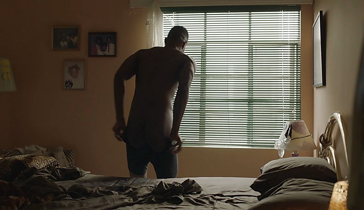 Jay Ellis sexy shirtless scene July 24, 2017, 11am