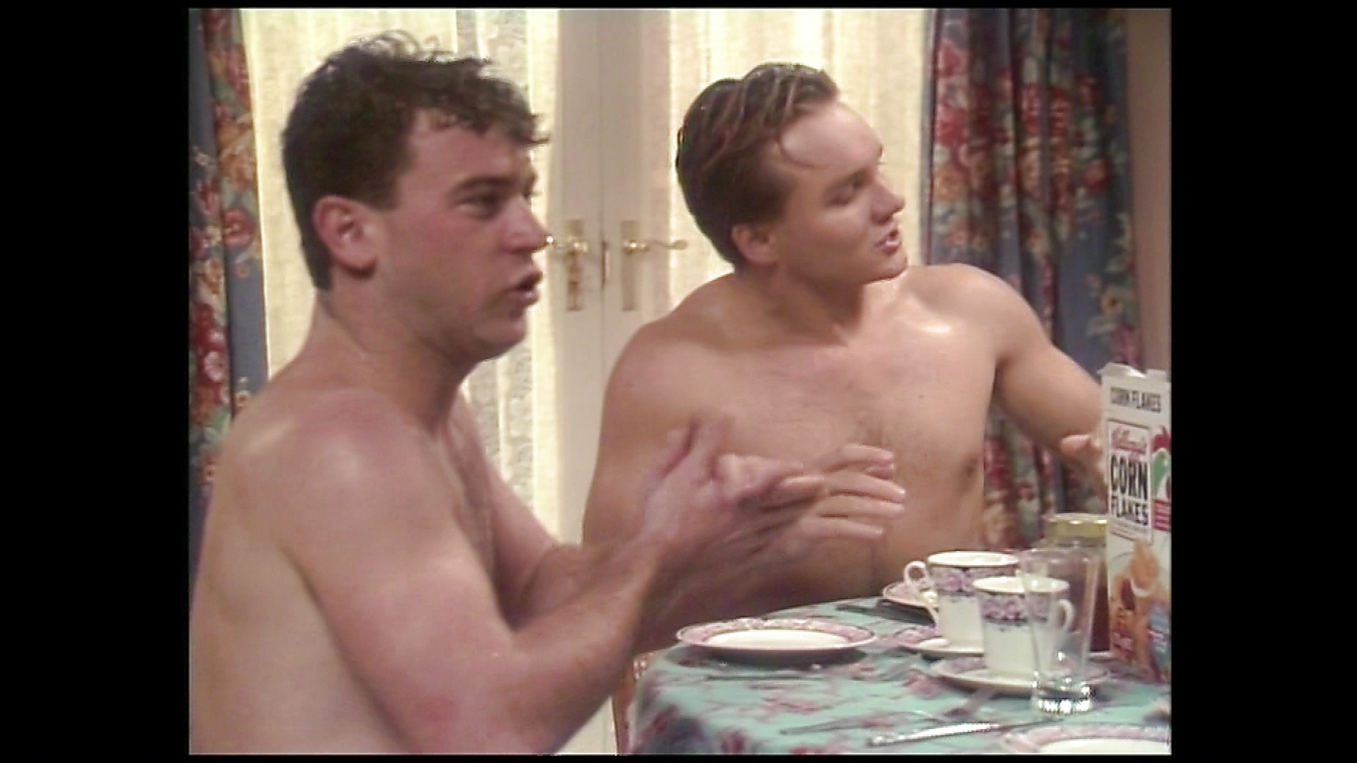 Jeremy Sims sexy shirtless scene June 7, 2025, 5am