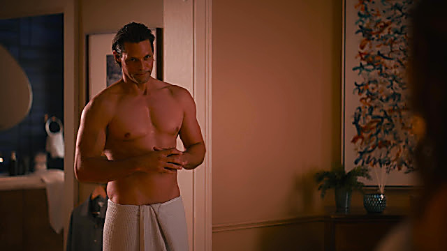 Justin Bruening sexy shirtless scene February 6, 2022, 4pm