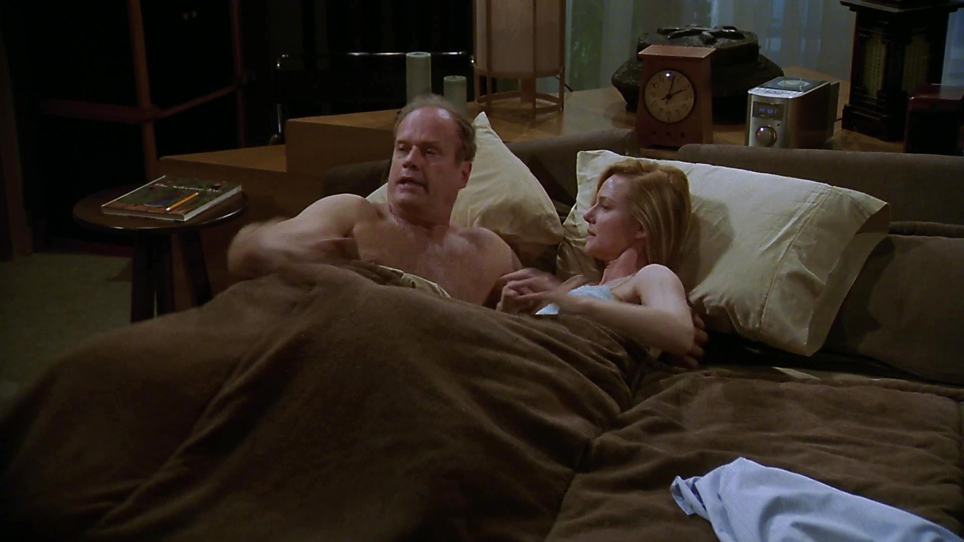 Kelsey Grammer sexy shirtless scene April 9, 2025, 6am