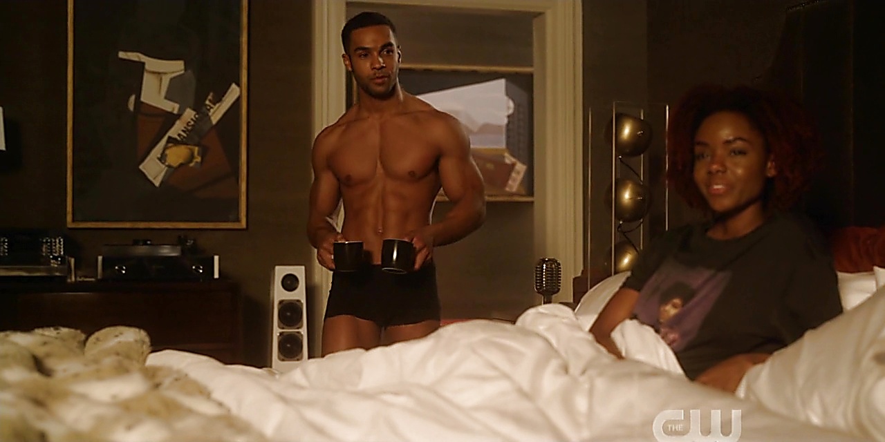 Lucien Laviscount sexy shirtless scene February 7, 2020, 6am