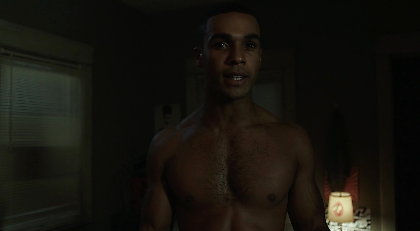 Lucien Laviscount sexy shirtless scene March 29, 2017, 1pm