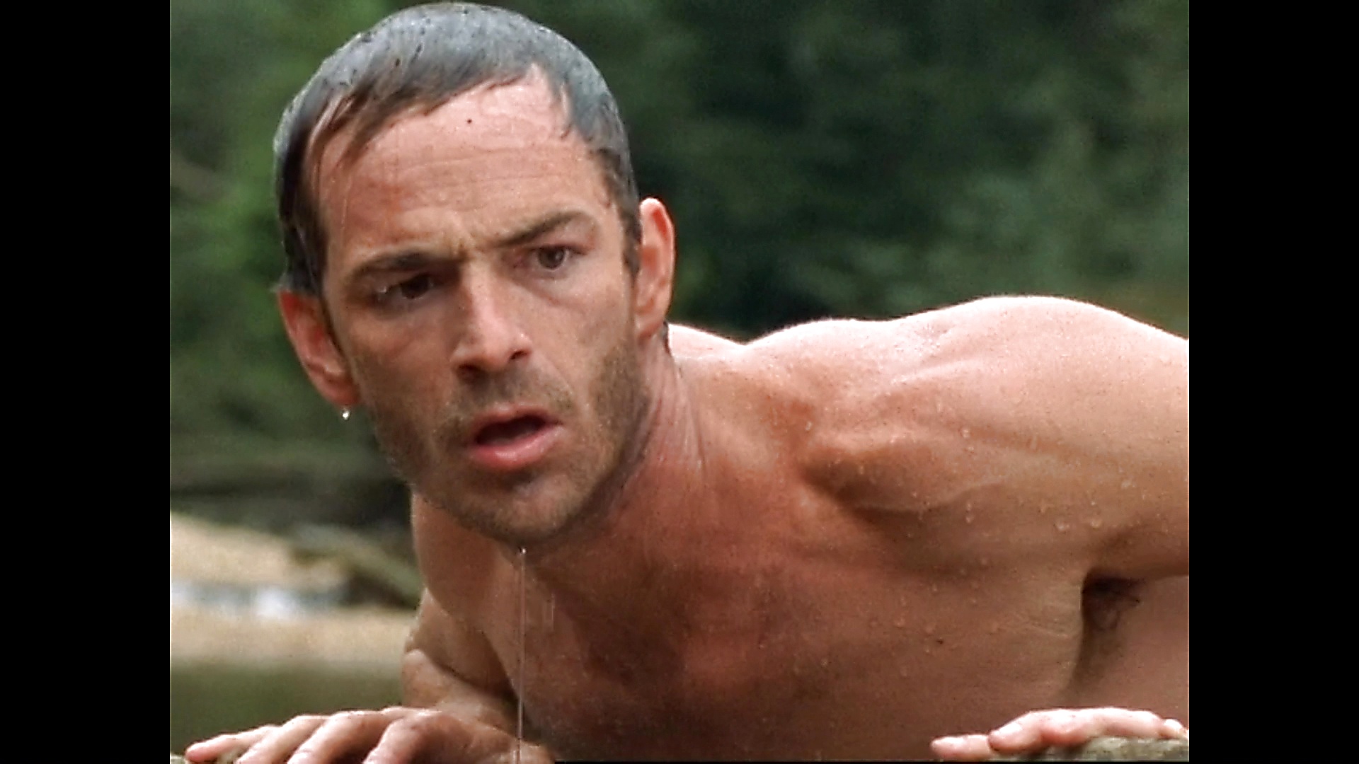 Luke Perry sexy shirtless scene April 20, 2025, 10pm