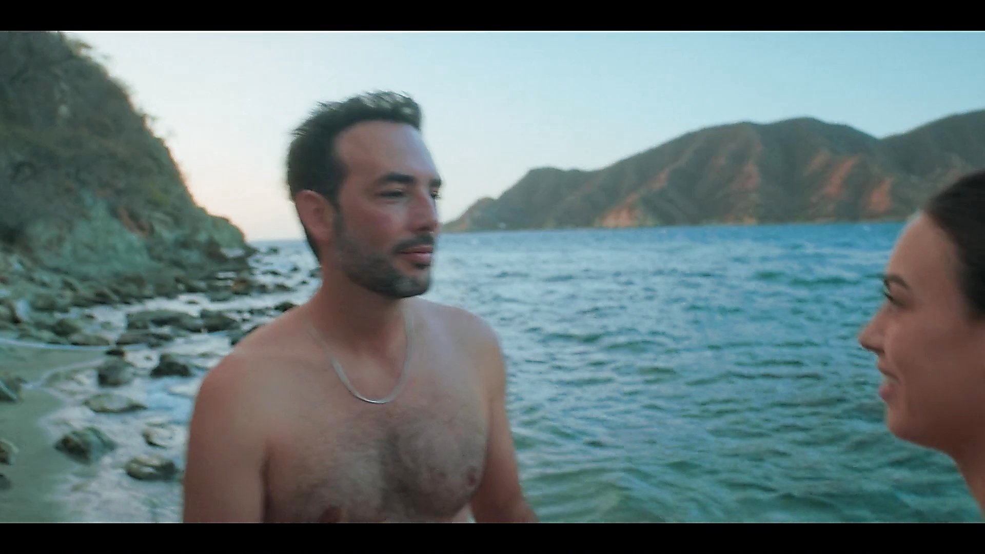 Manolo Cardona sexy shirtless scene March 15, 2025, 5pm