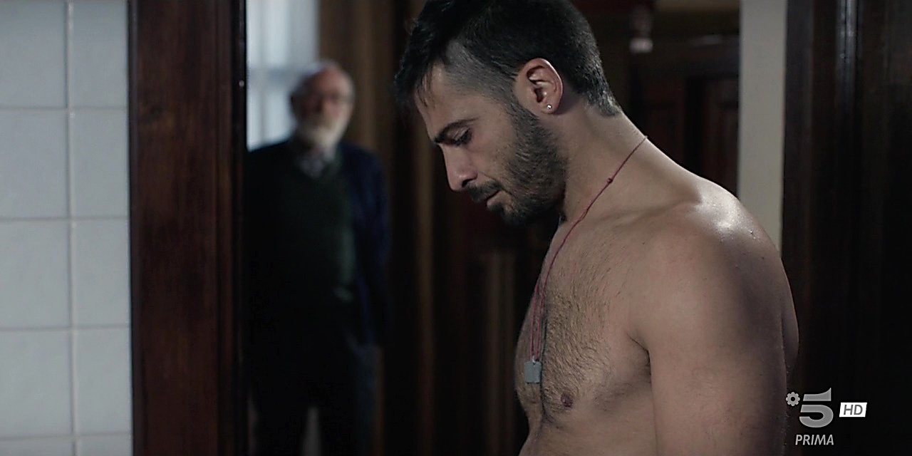 Marco Bocci sexy shirtless scene October 20, 2018, 12pm