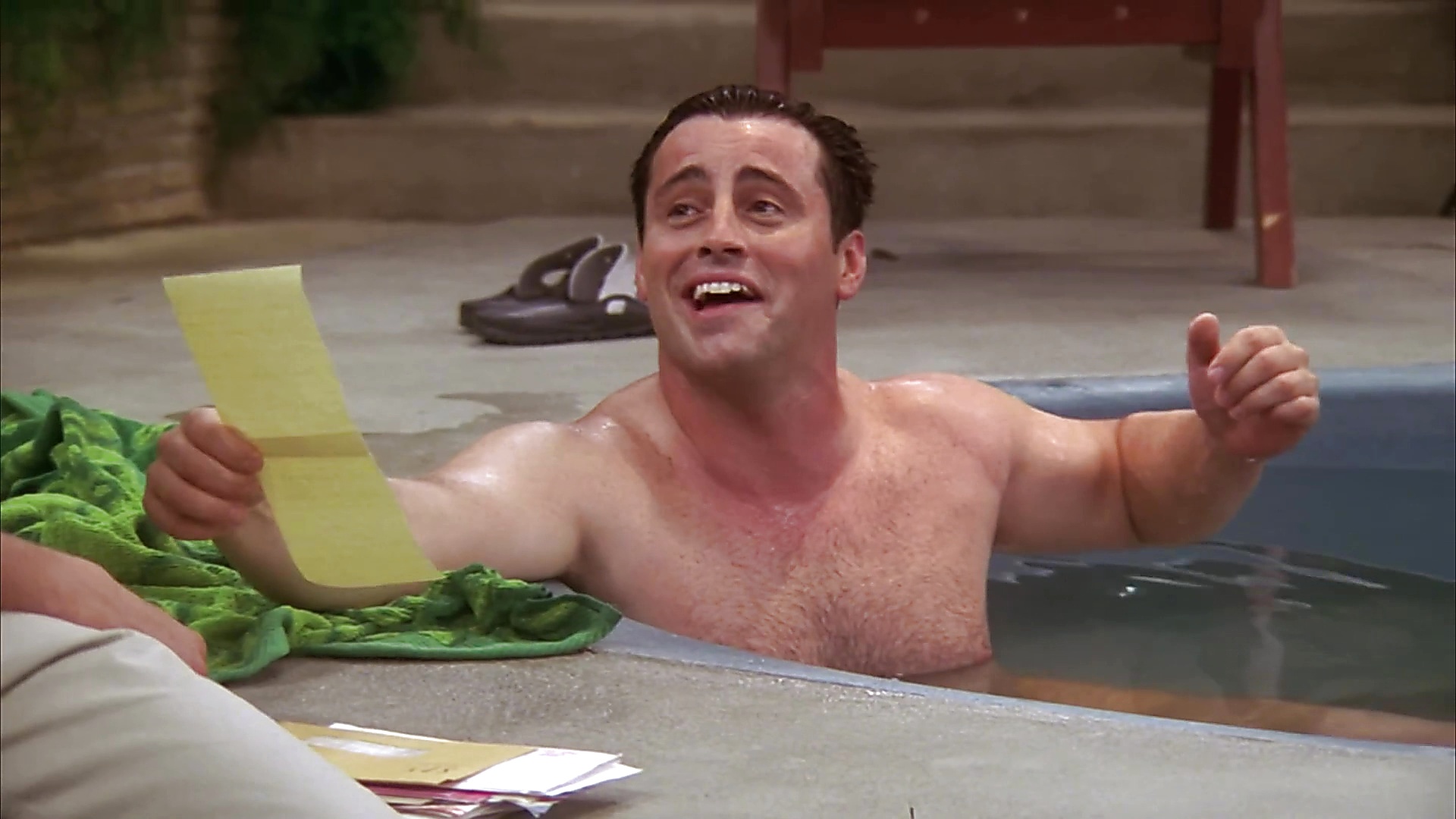 Matt Leblanc sexy shirtless scene April 29, 2025, 12pm
