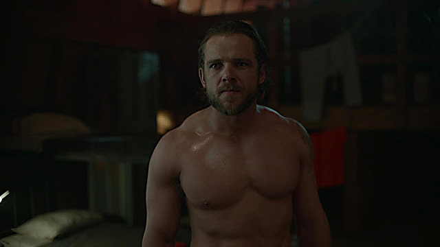 Max Thieriot sexy shirtless scene January 31, 2023, 6am