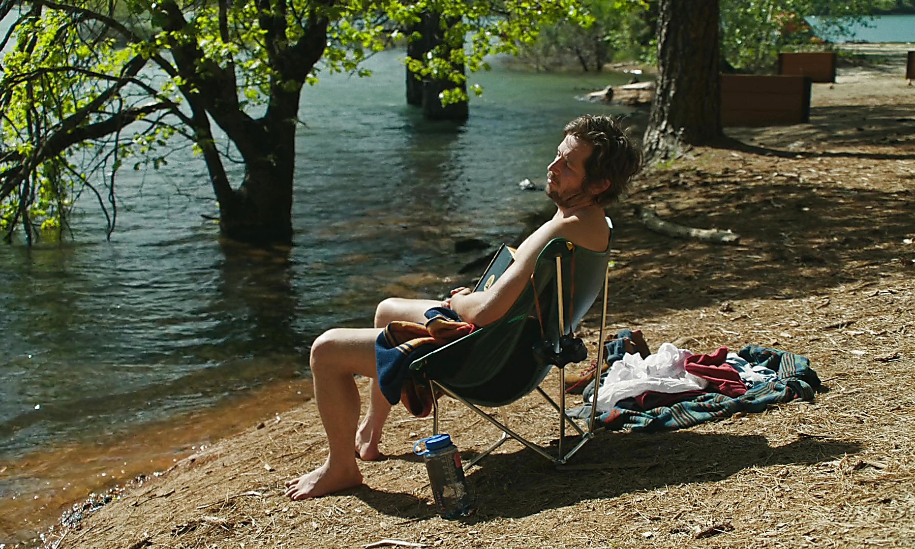 Michael Angarano sexy shirtless scene March 30, 2025, 9pm