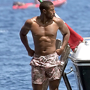 Average Body: Michael B Jordan Shirtless 2018.