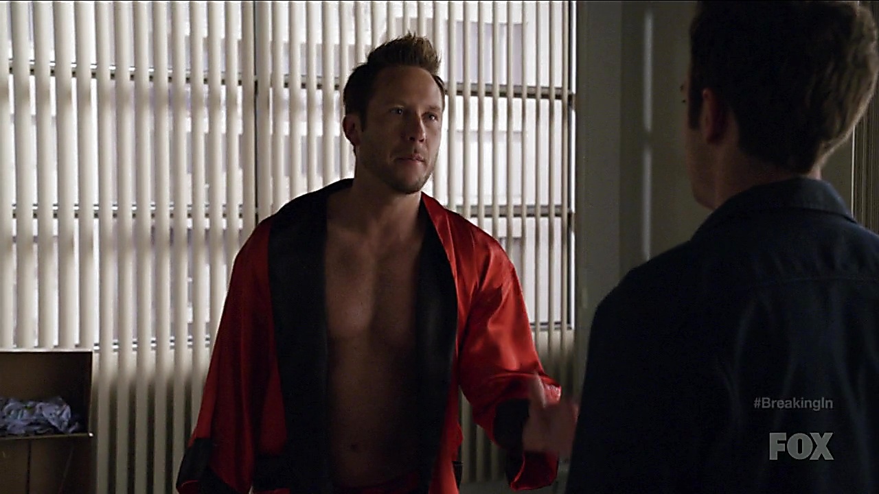 Michael Rosenbaum sexy shirtless scene April 21, 2025, 8pm