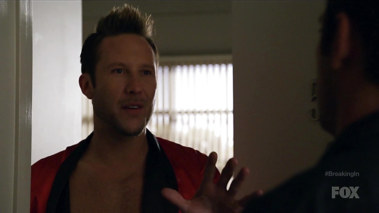 Michael Rosenbaum sexy shirtless scene April 21, 2025, 8pm