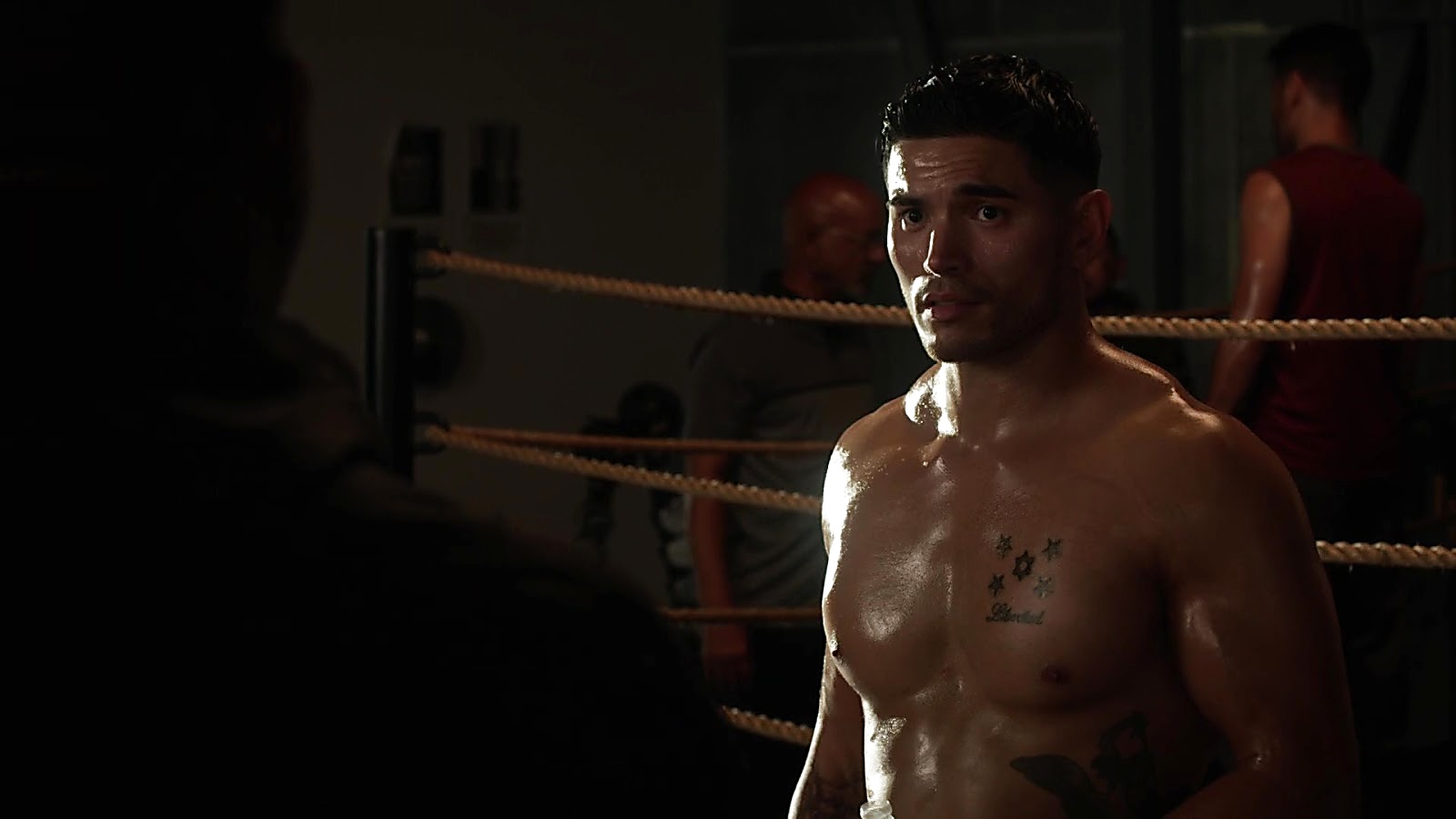 Miguel Gomez sexy shirtless scene July 21, 2020, 12pm