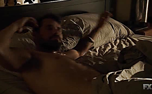 Nathan Phillips sexy shirtless scene August 10, 2014, 9pm