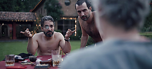 Omar Chaparro sexy shirtless scene September 14, 2023, 9am
