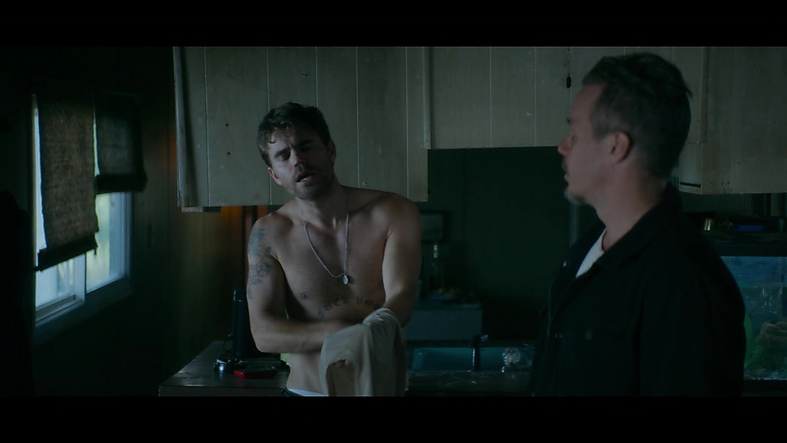 Paul Wesley sexy shirtless scene October 31, 2018, 2pm