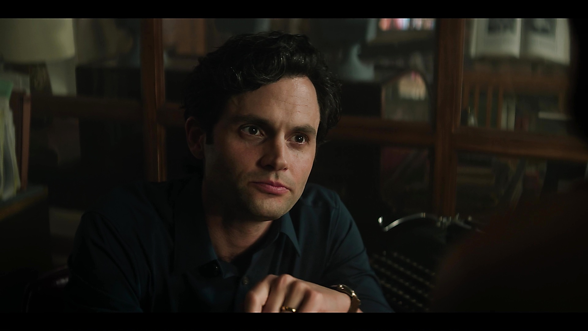 Penn Badgley sexy shirtless scene April 24, 2025, 5am
