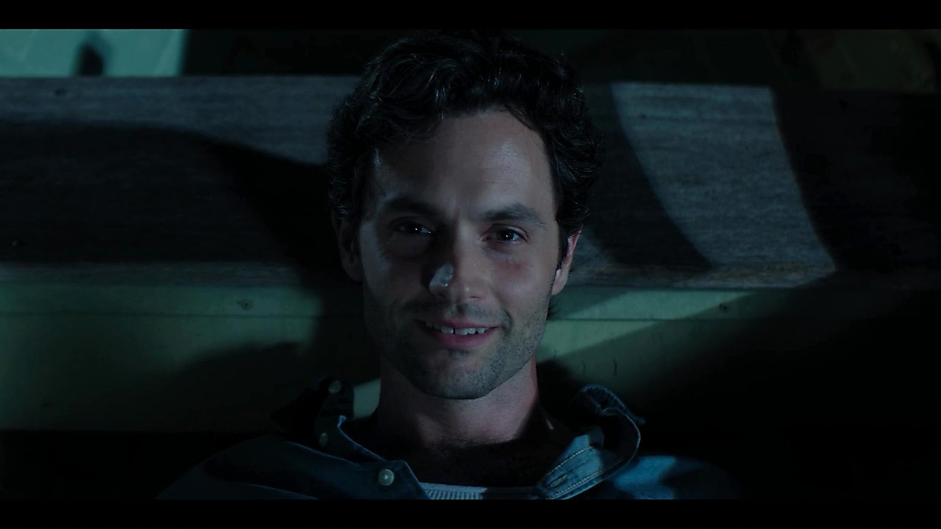 Penn Badgley sexy shirtless scene April 24, 2025, 7am