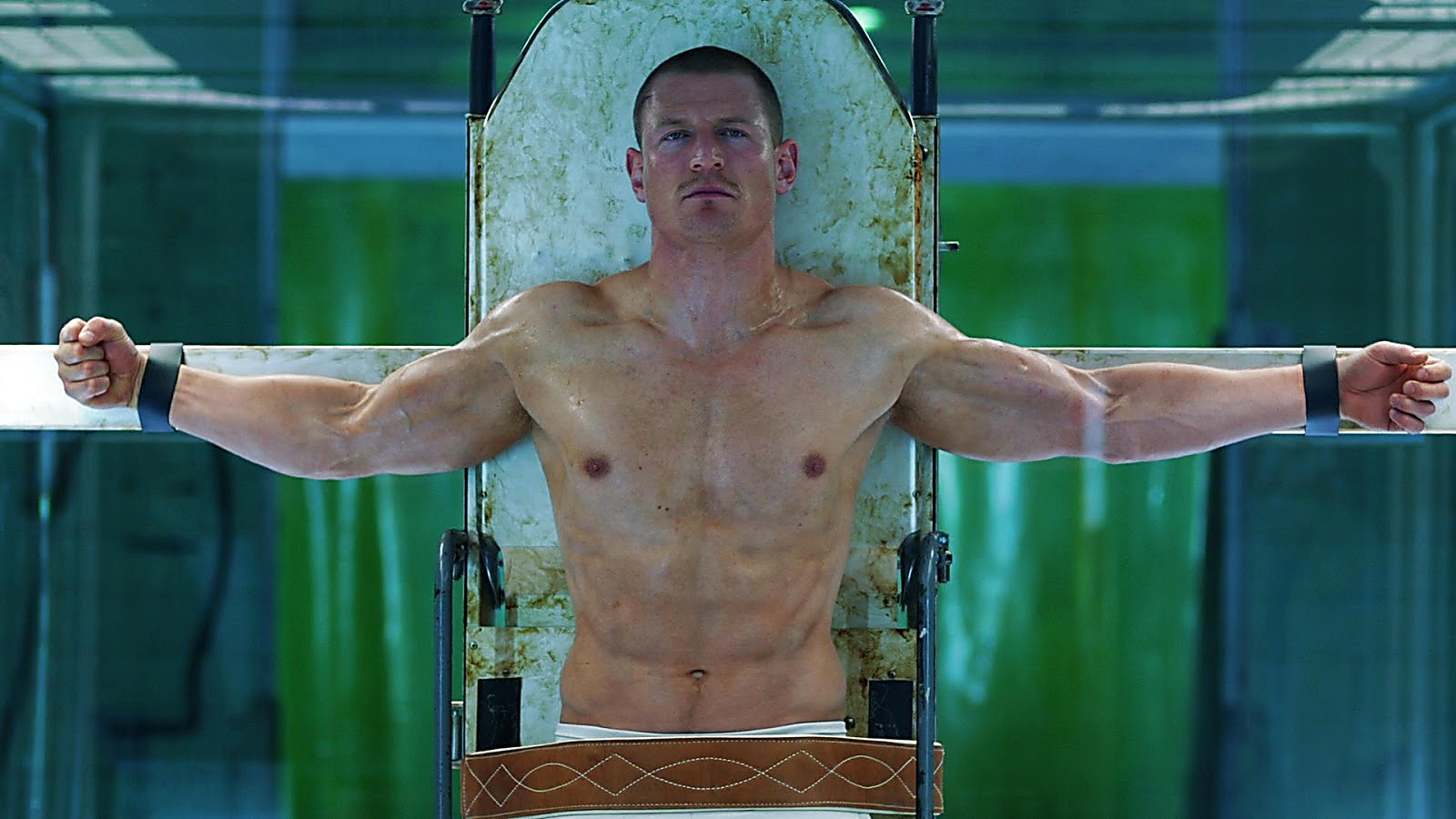Philip Winchester sexy shirtless scene April 6, 2020, 6am