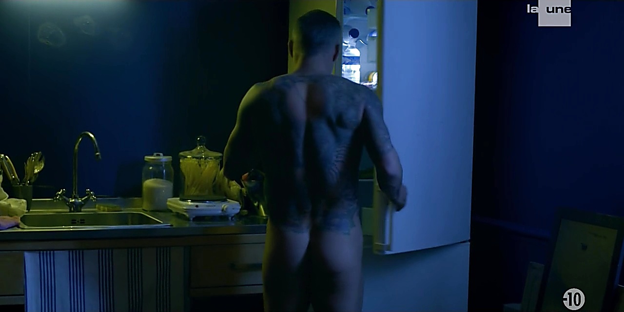 Philippe Bas sexy shirtless scene December 9, 2018, 6am