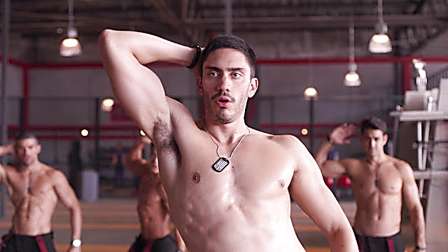 Polo Morin sexy shirtless scene August 24, 2022, 12pm
