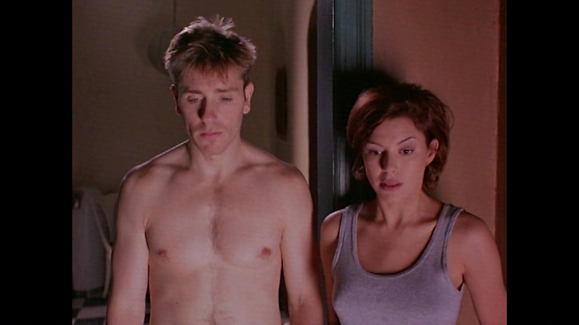 Ron Eldard sexy shirtless scene April 26, 2025, 2pm
