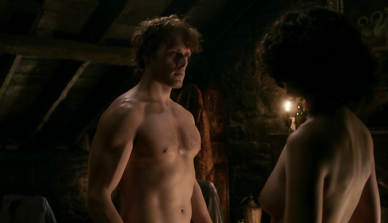 Outlander full frontal scene