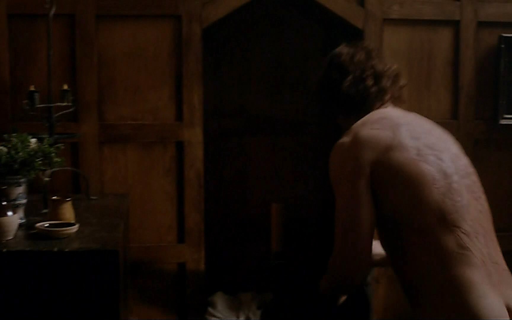 Tobias Menzies sexy shirtless scene July 19, 2015, 6pm