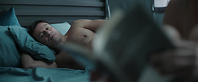 Stefano Accorsi sexy shirtless scene February 4, 2023, 1am
