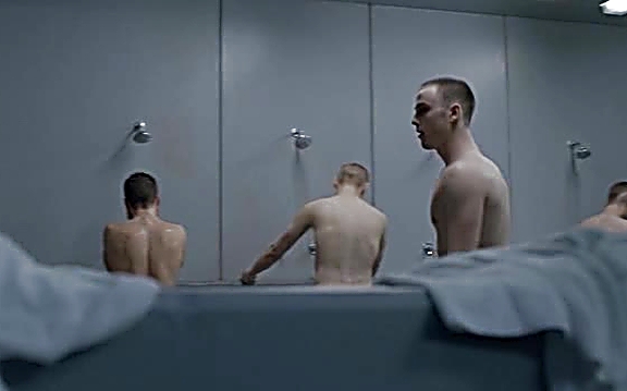 Sterling Beaumon sexy shirtless scene August 18, 2014, 12pm