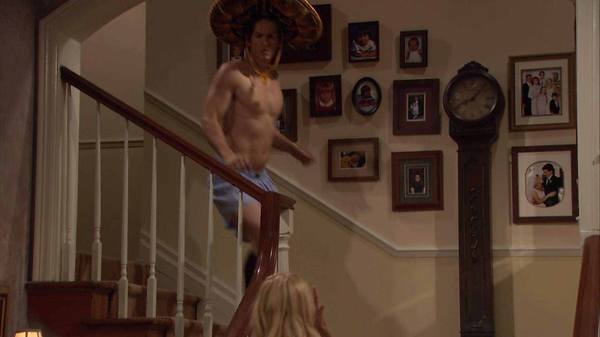 Steve Howey sexy shirtless scene April 25, 2025, 3am