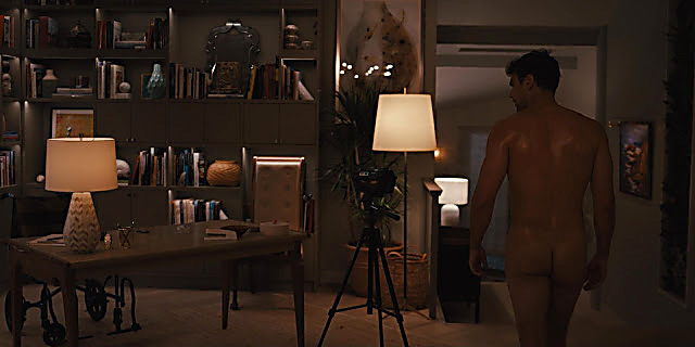 Theo James sexy shirtless scene June 20, 2022, 8am