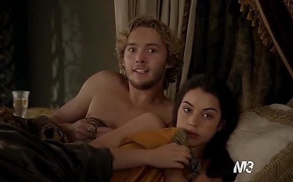 Toby Regbo sexy shirtless scene October 27, 2014, 12pm