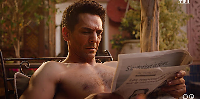 Tomer Sisley sexy shirtless scene January 14, 2023, 3am
