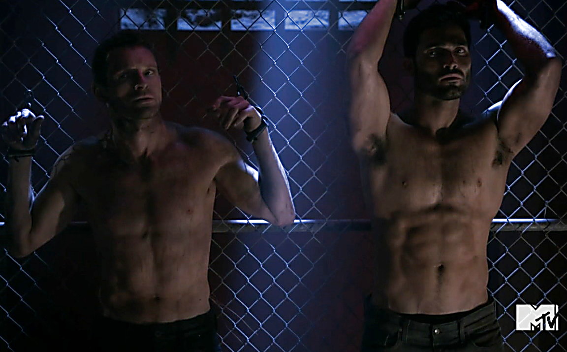 Athletic Body: Tyler Hoechlin In Teen Wolf.