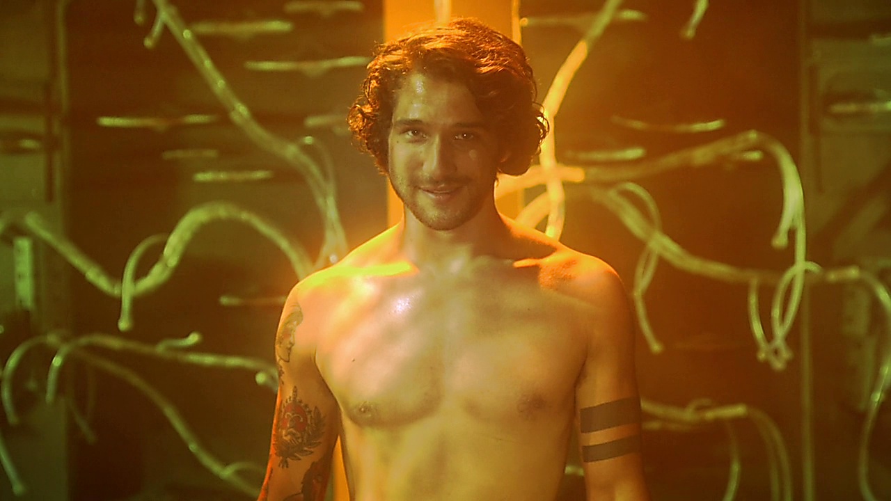 Tyler Posey sexy shirtless scene March 24, 2019, 9am