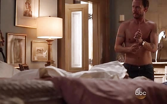 Will Chase sexy shirtless scene November 4, 2014, 8pm