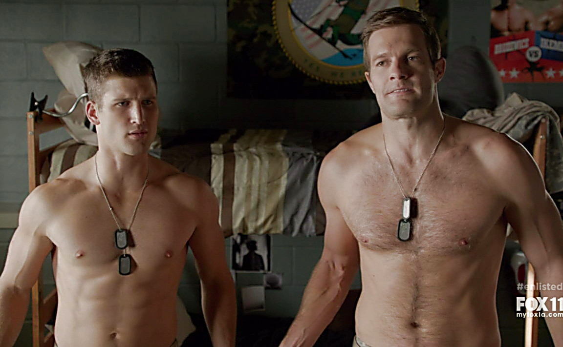 Parker Young sexy shirtless scene June 22, 2014, 10pm