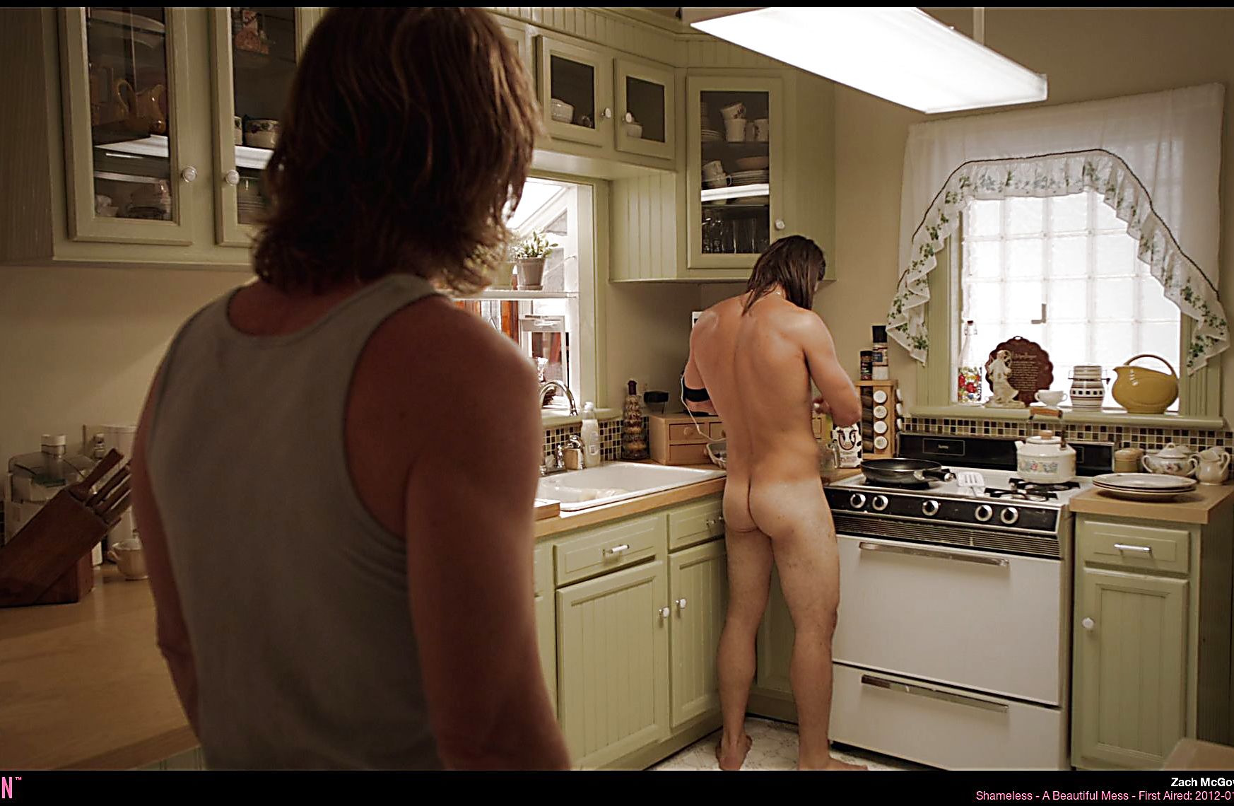 Zach Mcgowan sexy shirtless scene November 8, 2014, 6pm