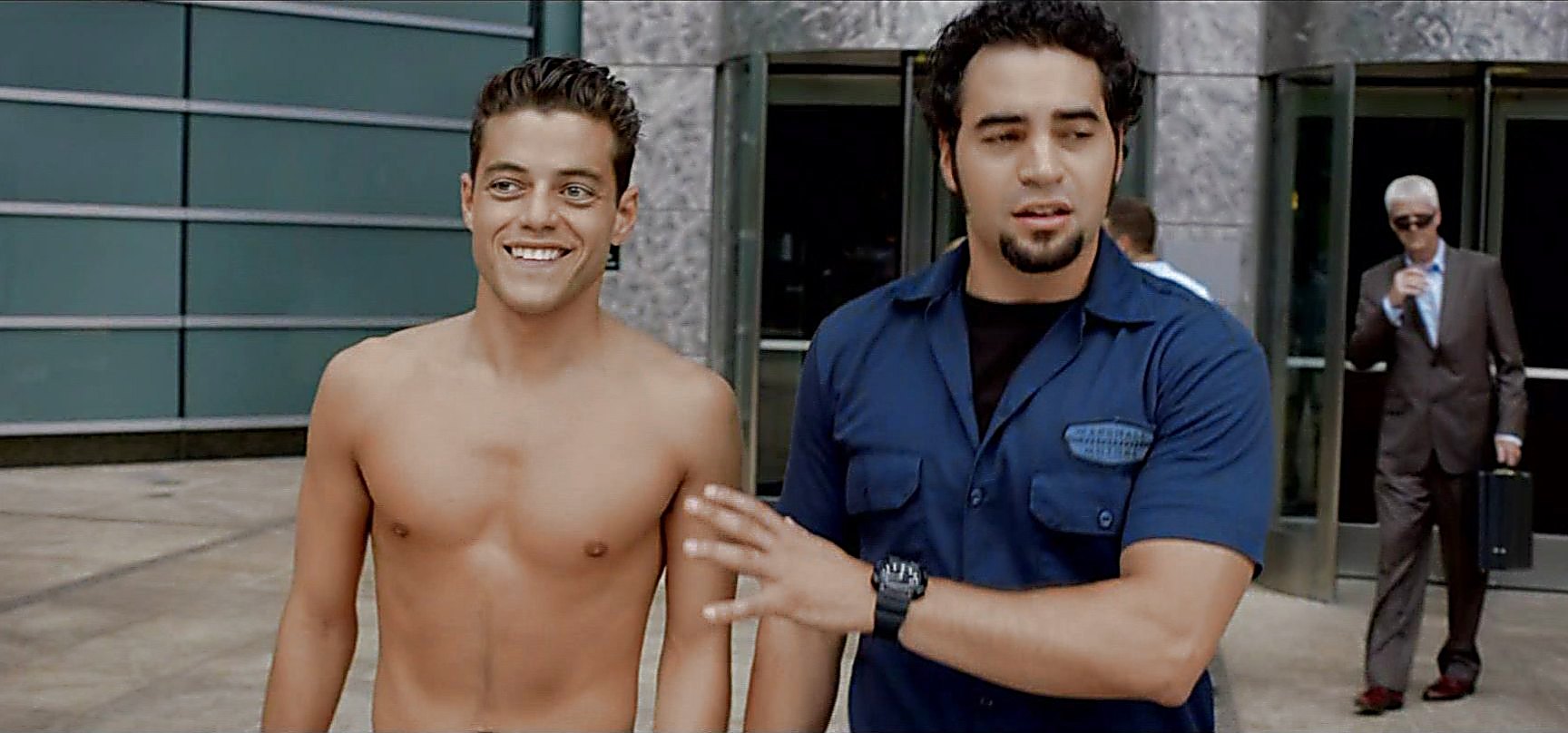 Rami Malek sexy shirtless scene July 11, 2015, 8pm
