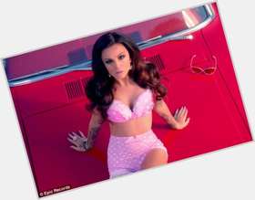 Cher Lloyd Slim body,  dark brown hair & hairstyles