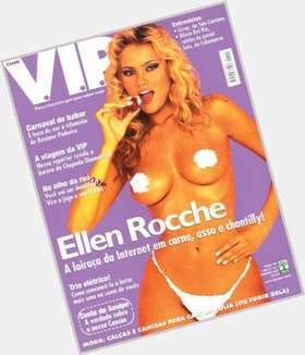 Ellen Rocche dyed blonde hair & hairstyles Voluptuous body, 