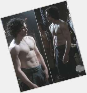 Kit Harington dark brown hair & hairstyles Athletic body, 