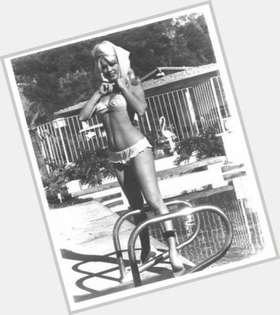 Mamie Van Doren Voluptuous body,  dyed blonde hair & hairstyles